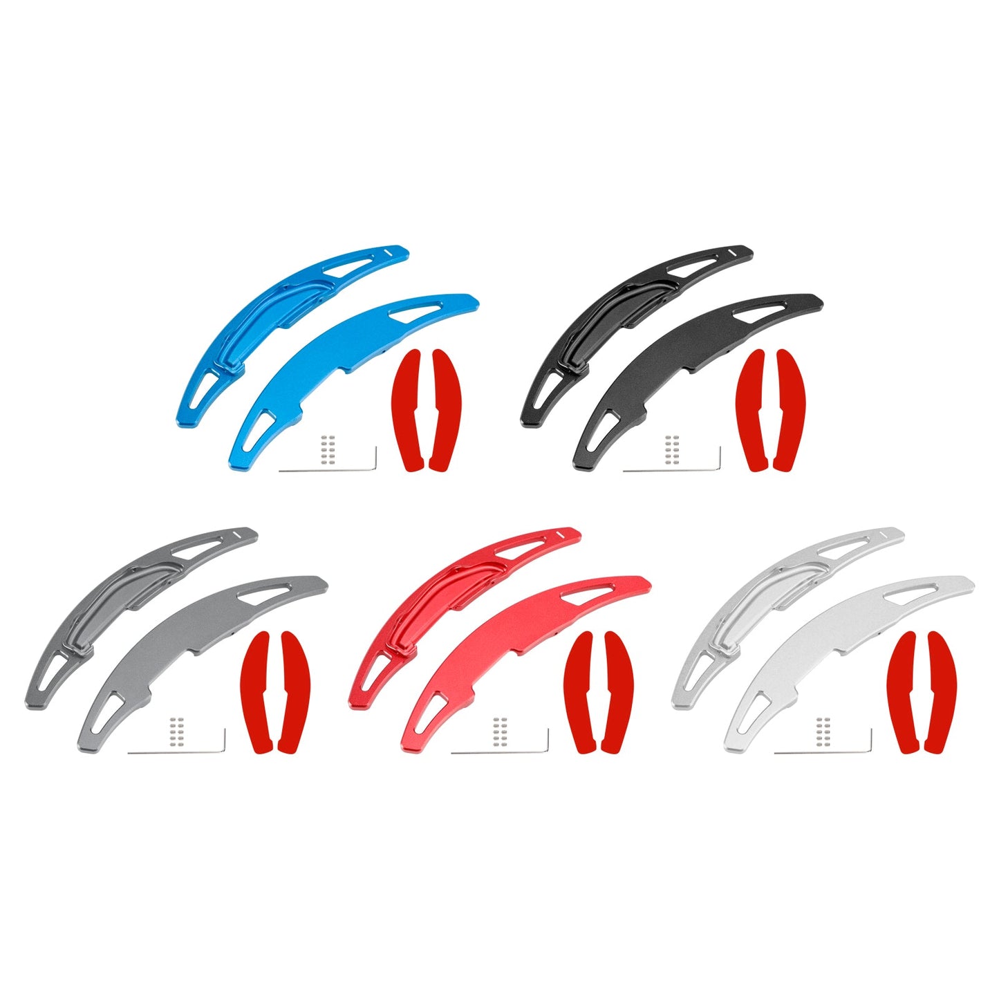 Estensione del cambio al volante per BMW M3 M4 X5M X6M in alluminio