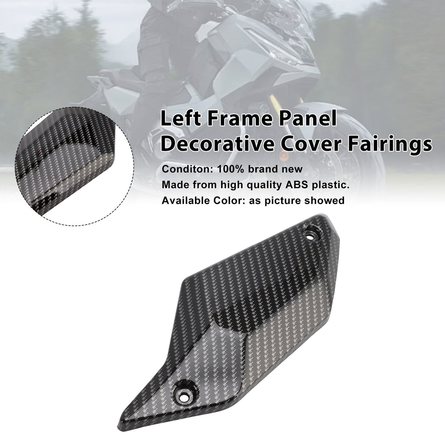 Carenature decorative per pannello telaio sinistro Honda X-ADV 750 2021-2025