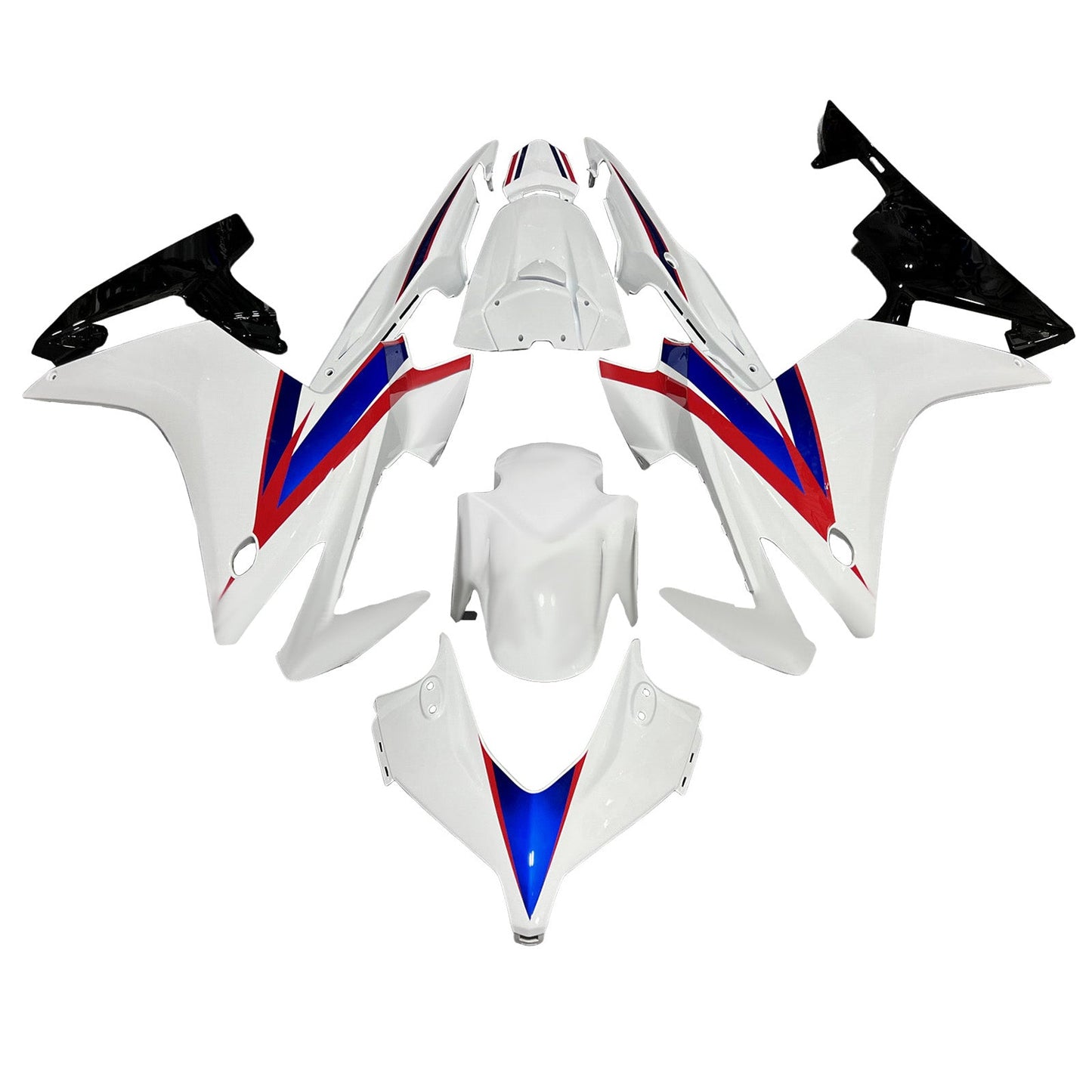 Kit carenatura iniezione plastica ABS per Honda CBR500R 2013-2015