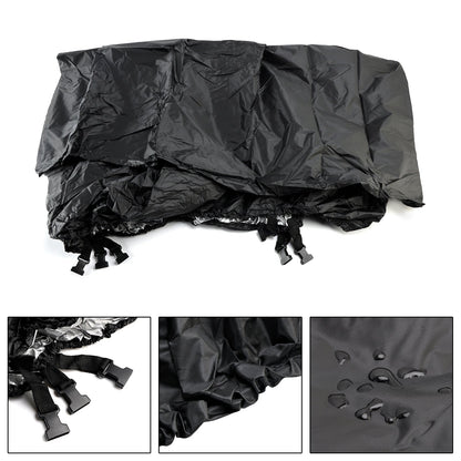 Copertura impermeabile universale per barche 16-18Ft 210D nera per barche Rt175 del ranger