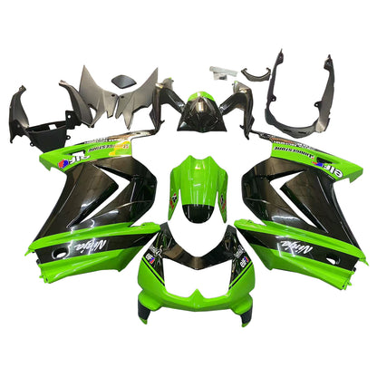 Kit di carenatura Bodywork Abs di plastica adatta per Kawasaki EX250 Ninja250R 2008-2012
