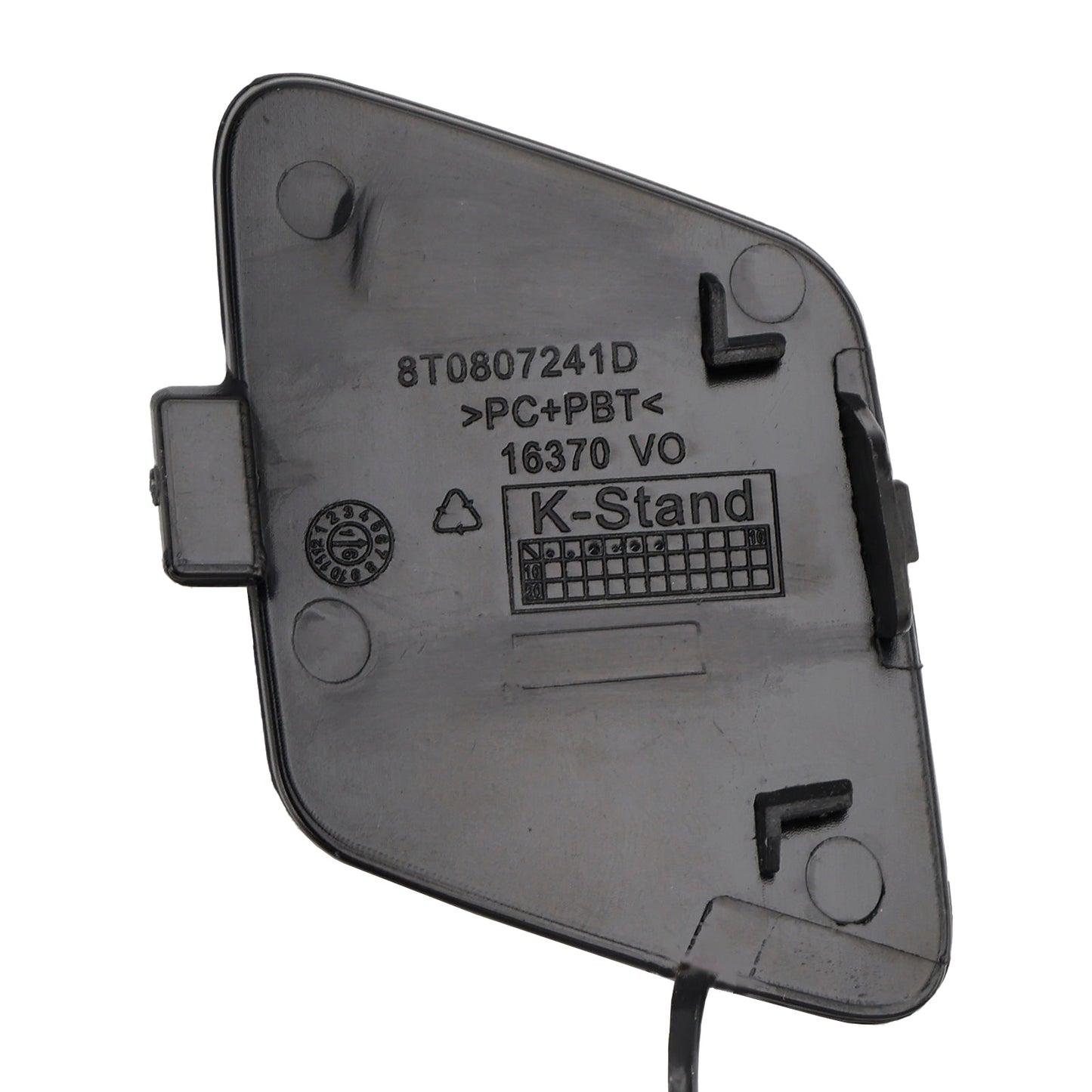 8T0807241D Tappo occhiello gancio traino paraurti anteriore per Audi A5 S5 2013-2017