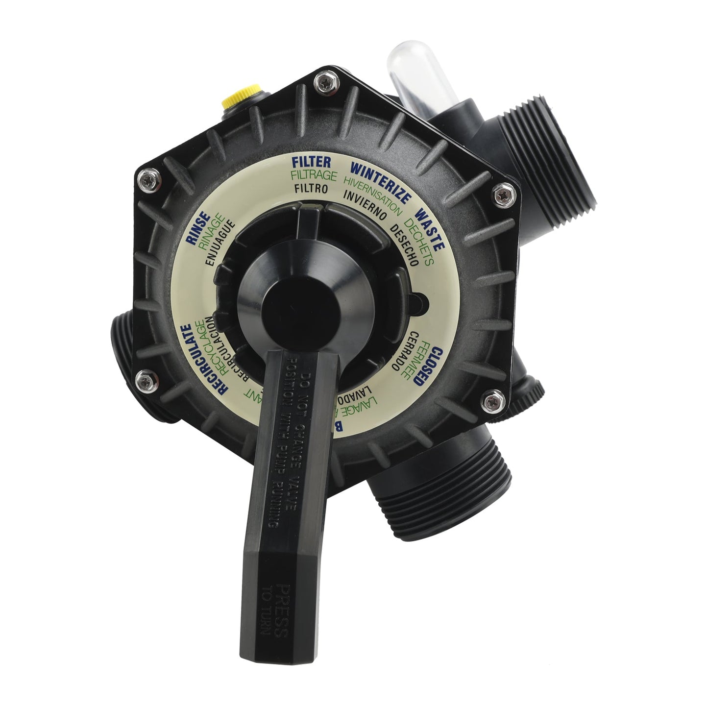 262506 Valvola a morsetto a 6 vie da 1-1/2" pollici compatibile con filtro a sabbia per piscina e spa