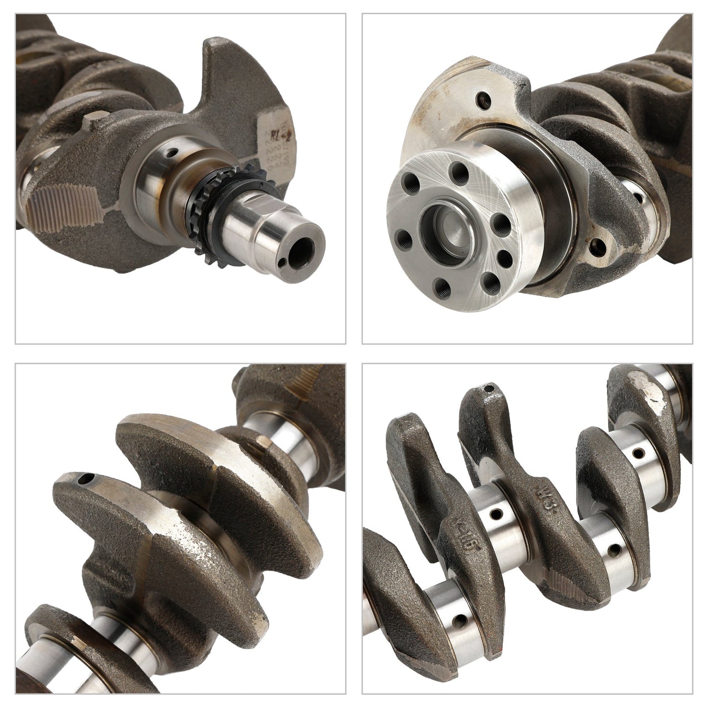 2012-2016 Hyundai Accent GL Hatchback 4 porte 1.6L Motore Albero motore Con aste e set di cuscinetti 231102B610