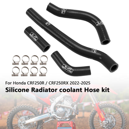 Tubo flessibile del liquido di raffreddamento del radiatore in silicone Honda CRF250R CRF250RX 2022-2025