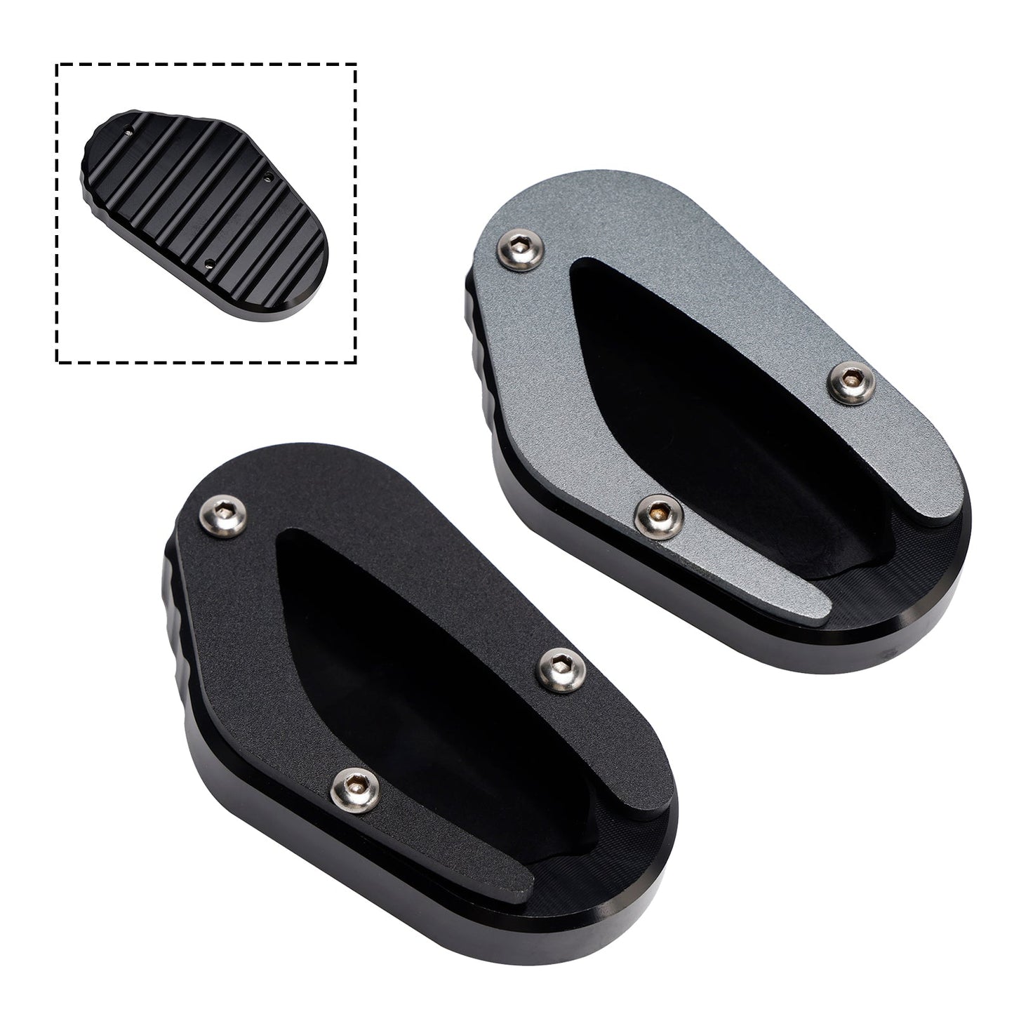 Piastra di estensione per cavalletto adatta per Bonneville T100 Street Scrambler 900 2018-2023