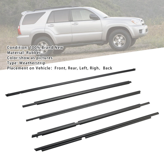 2003-2009 Toyota 4Runner 5 pezzi guarnizioni per modanature per cinture di sicurezza 68161-35060 68163-35030