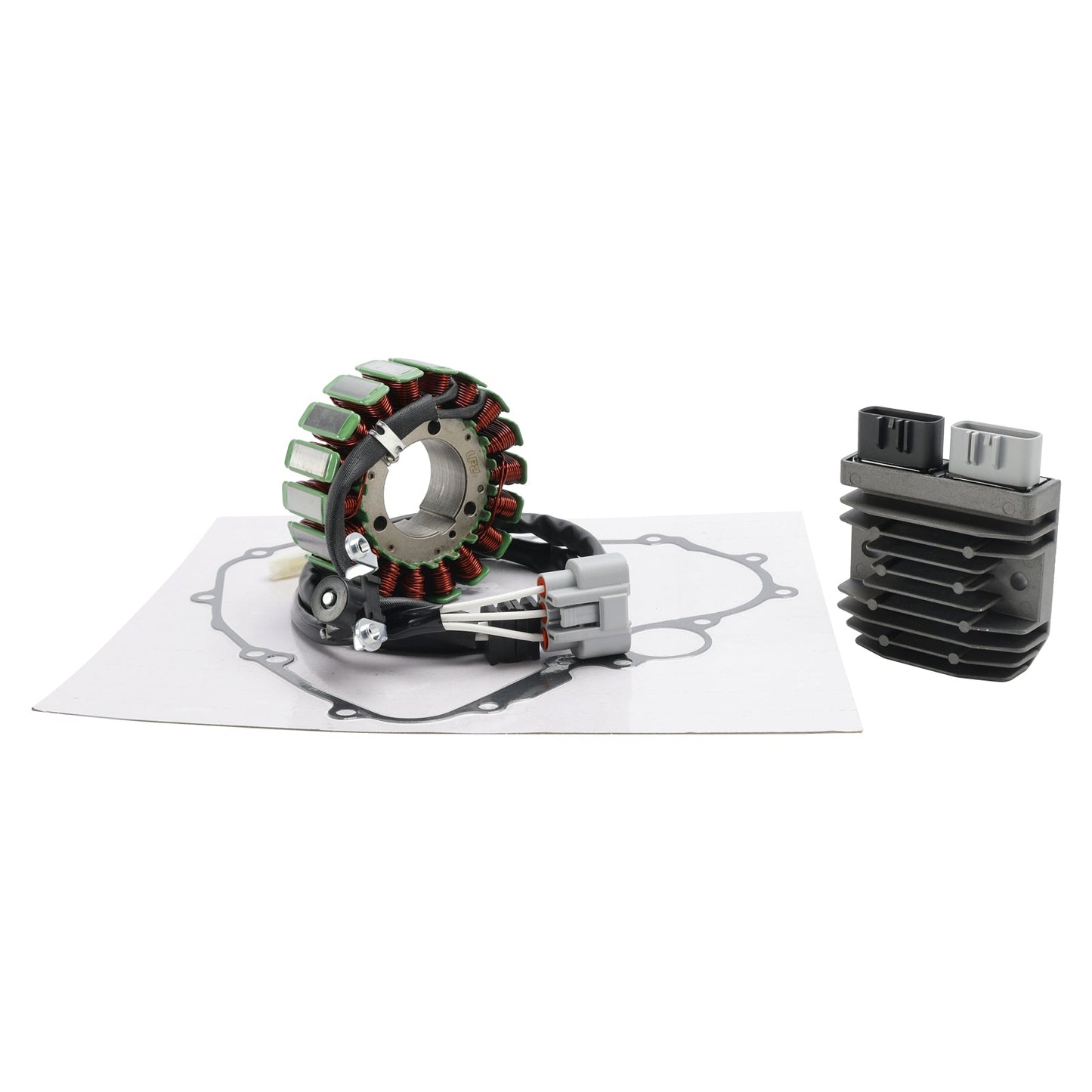 Regolatore dello statore dell"alternatore Yamaha FZ09 FZ-09 2014-2017 con guarnizione 1RC-81410-00