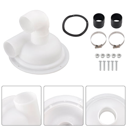 Coperchio separatore ciclonico per polvere Accessorio per aspirapolvere per truciolato Aspirapolvere per gesso Separatore di polvere Accessorio per aspirapolvere