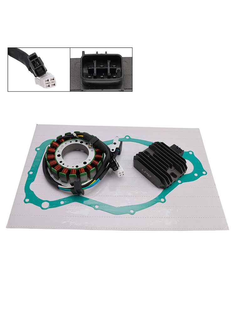 2002-2007 per Suzuki LT-A 500 F Vinson 4x4 Regolatore di statore raddrizzatore e guarnizione 32101-09F40
