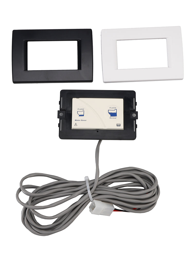 36387 Interruttore a parete per WC Tecma RV Silence Plus - Interruttore a parete a 2 pulsanti