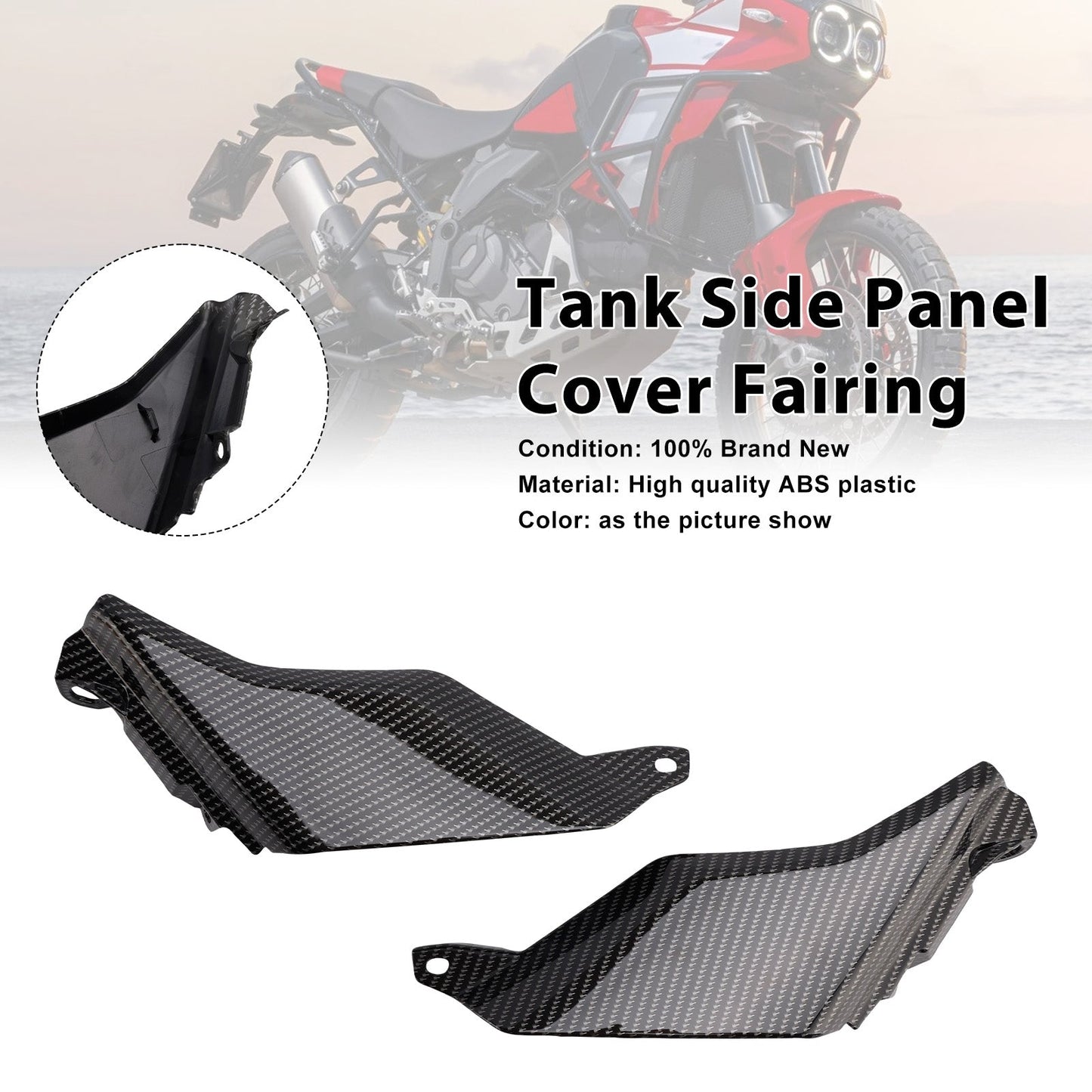 Copertura laterale del serbatoio/carenatura per Yamaha Tenere 700 2025-2026
