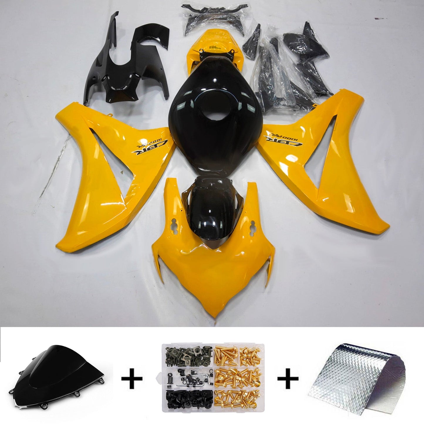 Kit di carene in plastica ABS stampate a iniezione per Honda CBR1000RR 2008-2011
