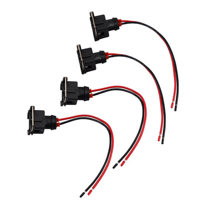 4-EV1 Connettore per iniettore di carburante, clip a treccia, sgancio rapido, adatto per Daewoo