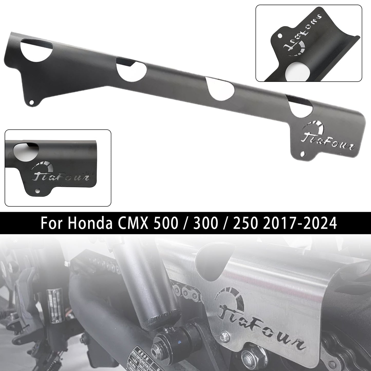 Protezione per paracatena Honda Rebel CL 250 300 500 CM CMX 2017-2024