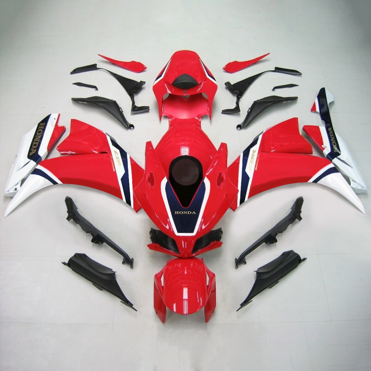 Kit carenatura Bodywork ABS di plastica per Honda CBR1000RR 2012-2016