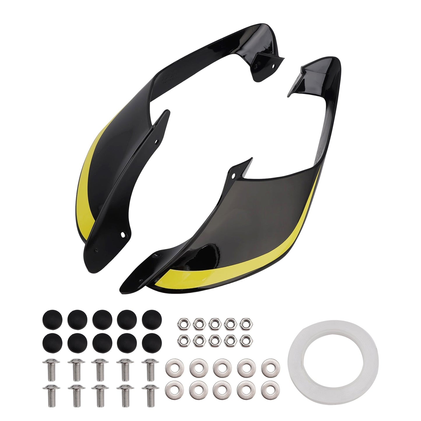 Alette laterali anteriori per Yamaha YZF R1 R1M 2021-2024, spoiler e carenatura