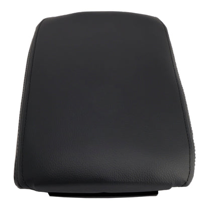 Copertura del bracciolo della console centrale in pelle nera per Audi A6 C6 2005-2011