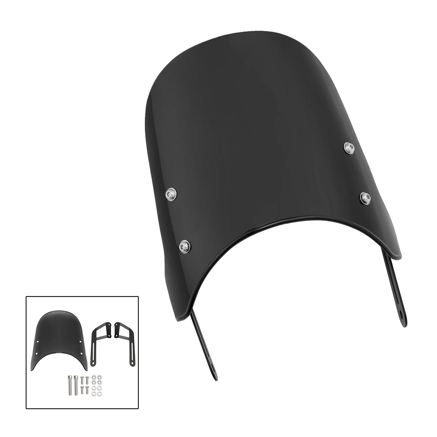 Parabrezza Parabrezza adatto per Scrambler 400X Speed 400T4 19-25 Street Twin 900 16-25