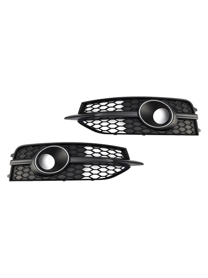 Cornice copri griglia fendinebbia paraurti anteriore nera Audi A7 S-Line S7 2012-2015