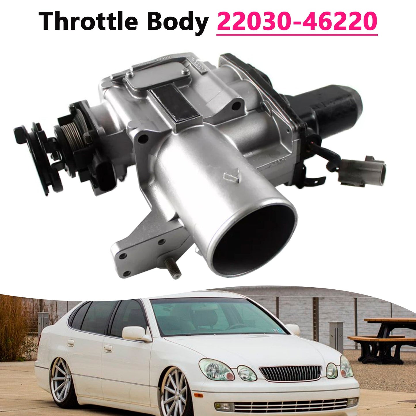 Gruppo corpo farfallato Lexus GS300 IS300 SC300 3.0L 2001-2005 22030-46220 22030-46210