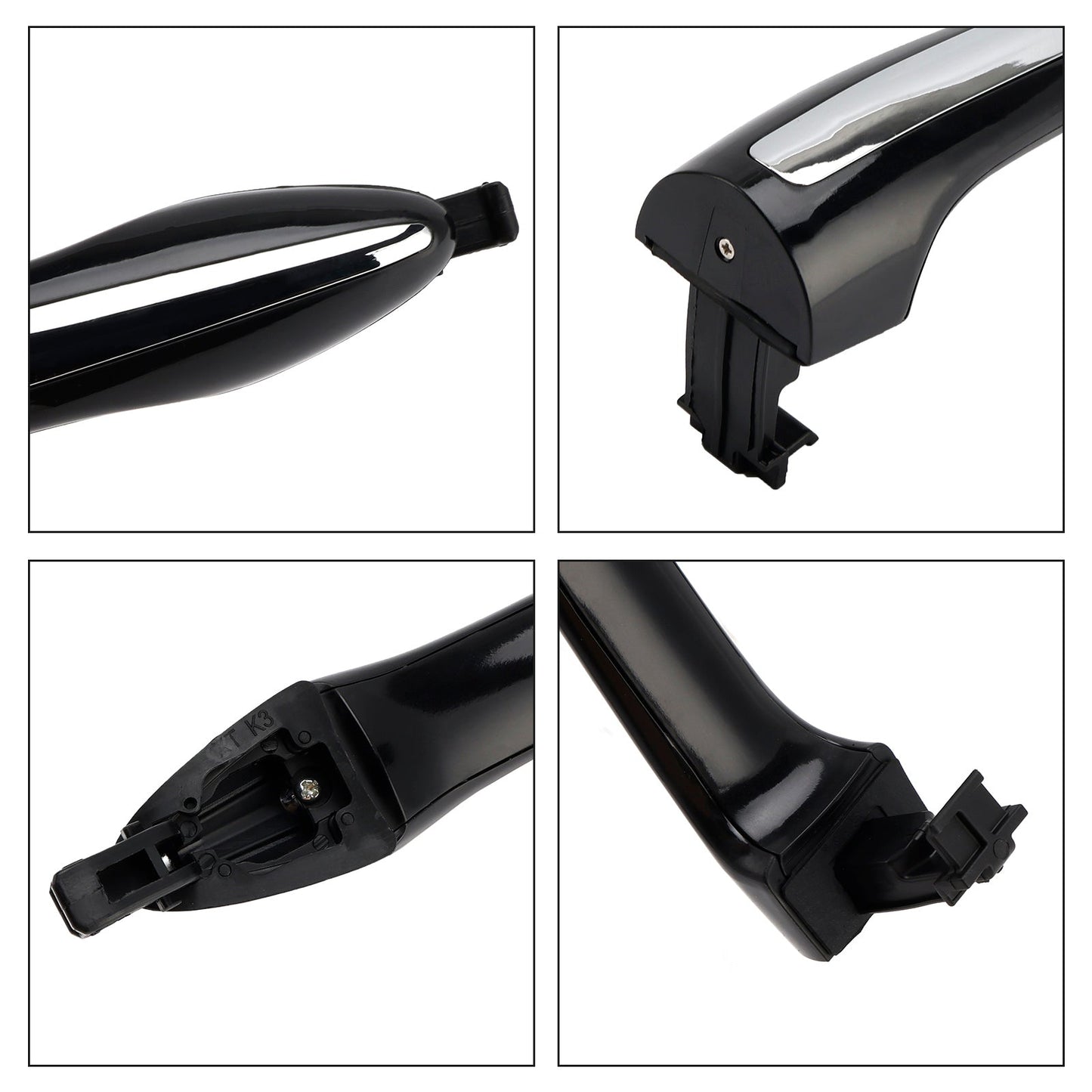 Set di maniglie esterne per porte Kia Forte Cerato 2014-2018, 4 pezzi