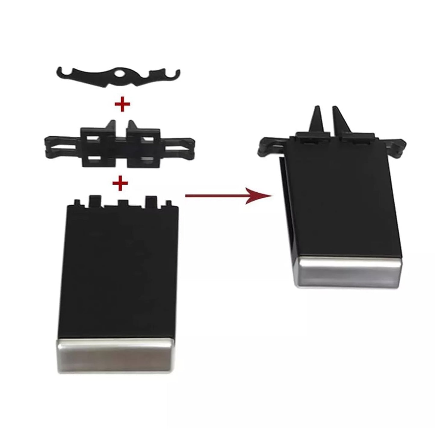 Clip per linguetta di uscita dell'aria condizionata centrale posteriore Maserati Ghibli 2014-2020 670021523