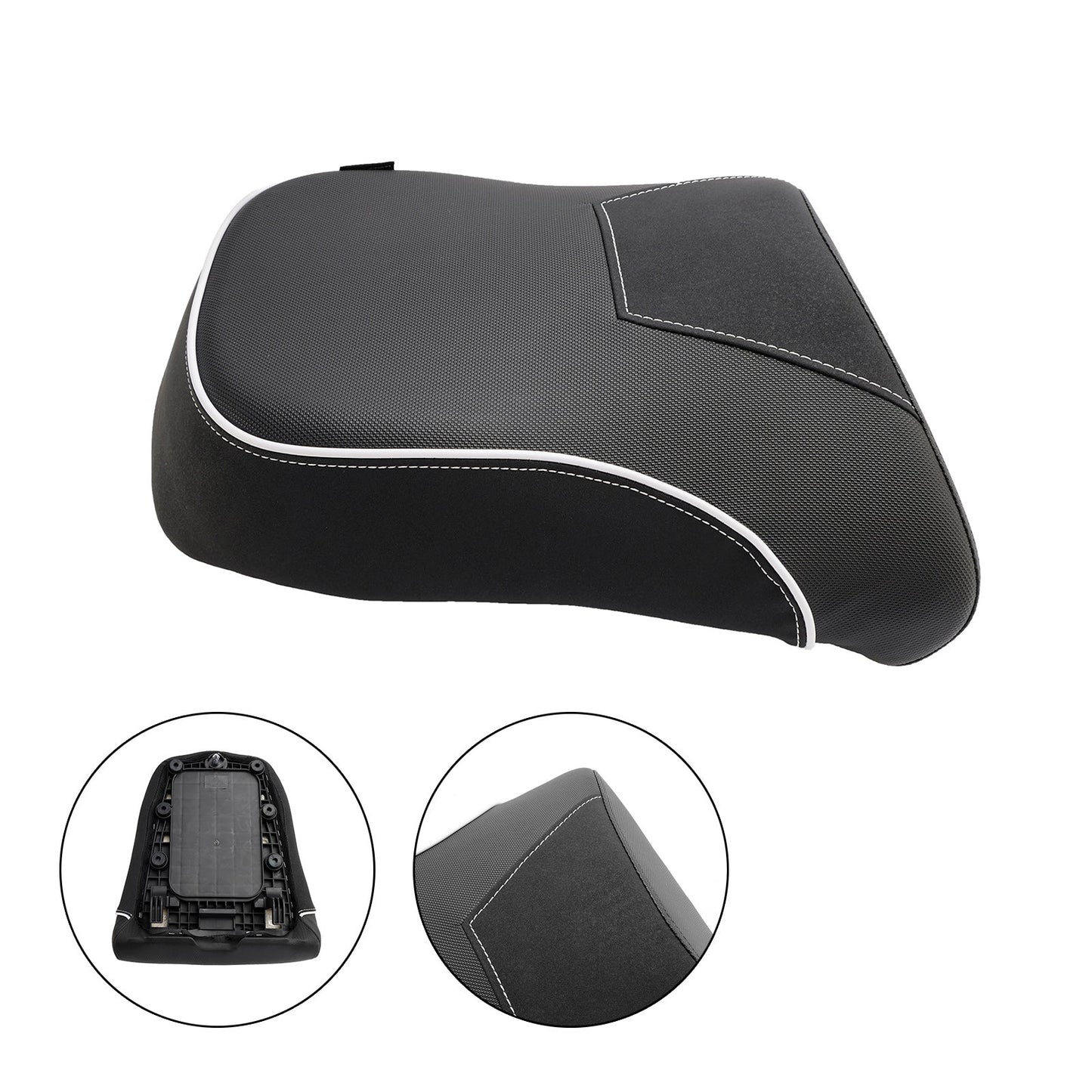 Cuscino passeggero posteriore Pan America 1250 2021 2022 2023, colore nero opaco
