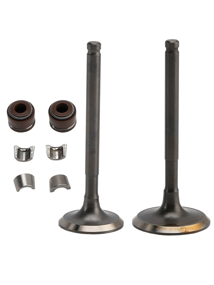SET VALVOLE DA 66MM ASPIRAZIONE E SCARICO PER GY6 150CC 157QMJ JONWAY ROKETA BAJA SUNL