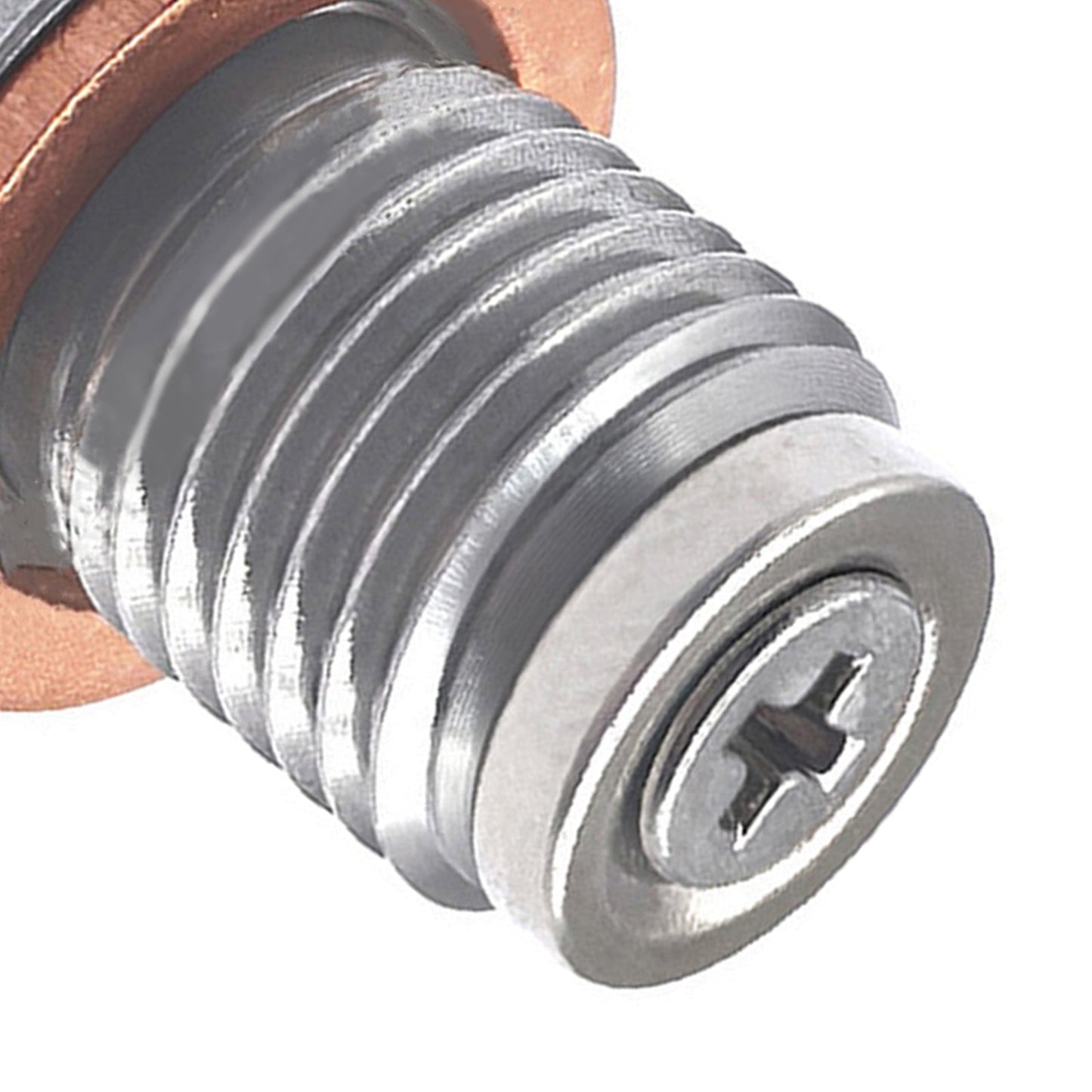 Tappo di scarico olio magnetico universale per motore auto M14x1.5 con vite e dado.