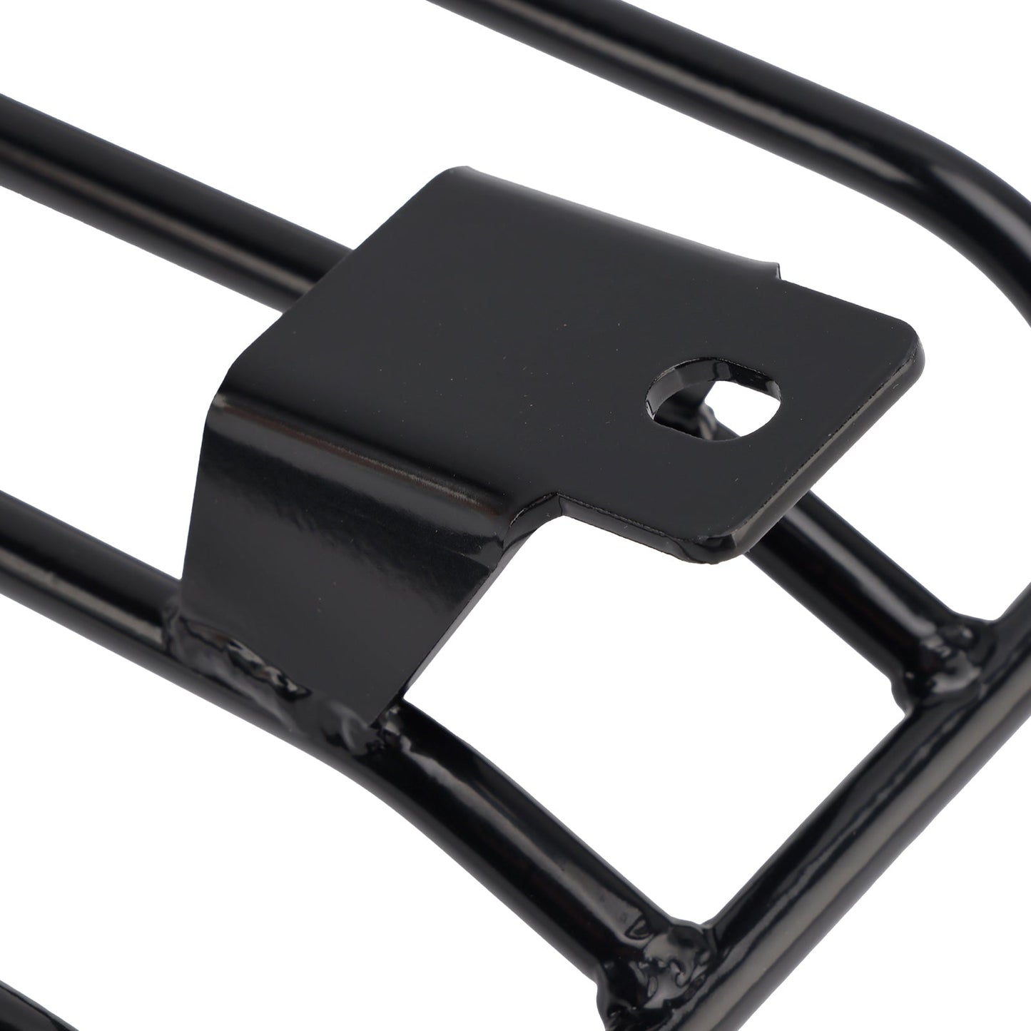Portapacchi posteriore nero per sella singola, compatibile con Honda CMX 1100 Rebel / DCT 2021-2025