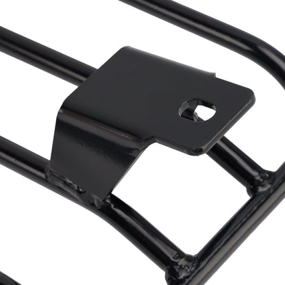 Portapacchi posteriore nero per sella singola, compatibile con Honda CMX 1100 Rebel / DCT 2021-2025