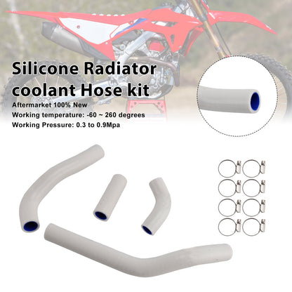 Kit di tubi flessibili in silicone per il liquido di raffreddamento del radiatore, compatibile con Honda CRF450R RX RWE 21-25
