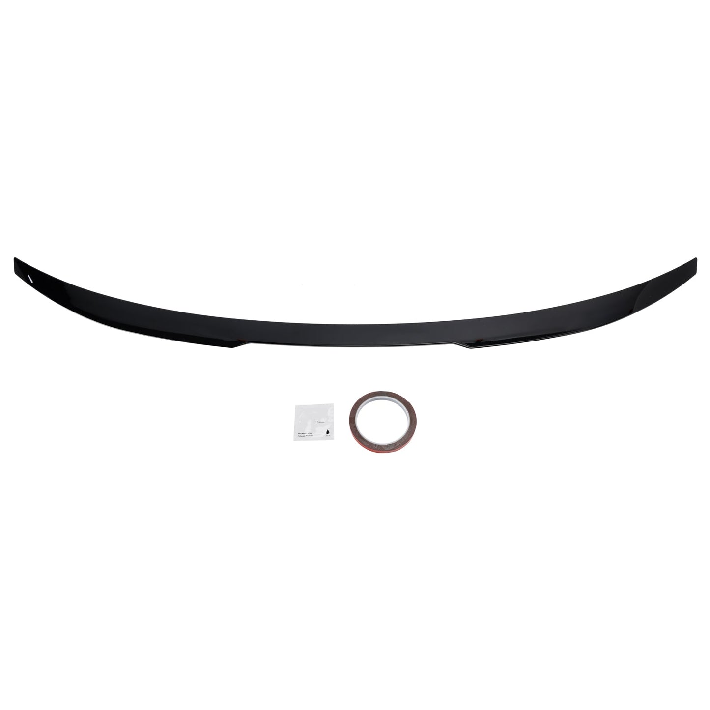 Spoiler posteriore nero lucido per BMW Serie 4 G22 G82 Coupé 2020+ stile M4