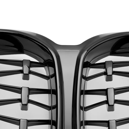 Per 2020 2021 2022 2023 BMW Serie 2 F44 Griglia anteriore nera lucida Coupé M Diamond 51135A39378/51138080494