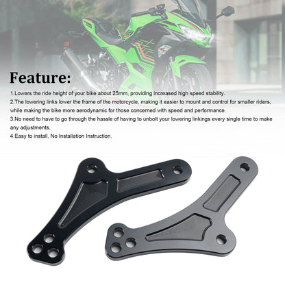 Collegamenti sospensione inferiori regolabili per kawasaki ZX-25R 2023-2024