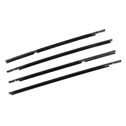 Modanatura guarnizione in vetro per porta esterna 4 pezzi per Toyota Yaris Vitz 2005-2010