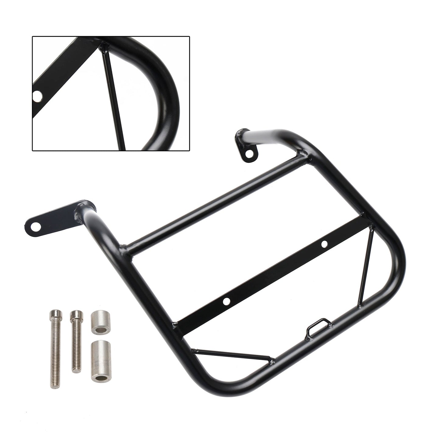 Supporto per borsa laterale nera per HONDA CRF250L JP Ver. 2021-2023