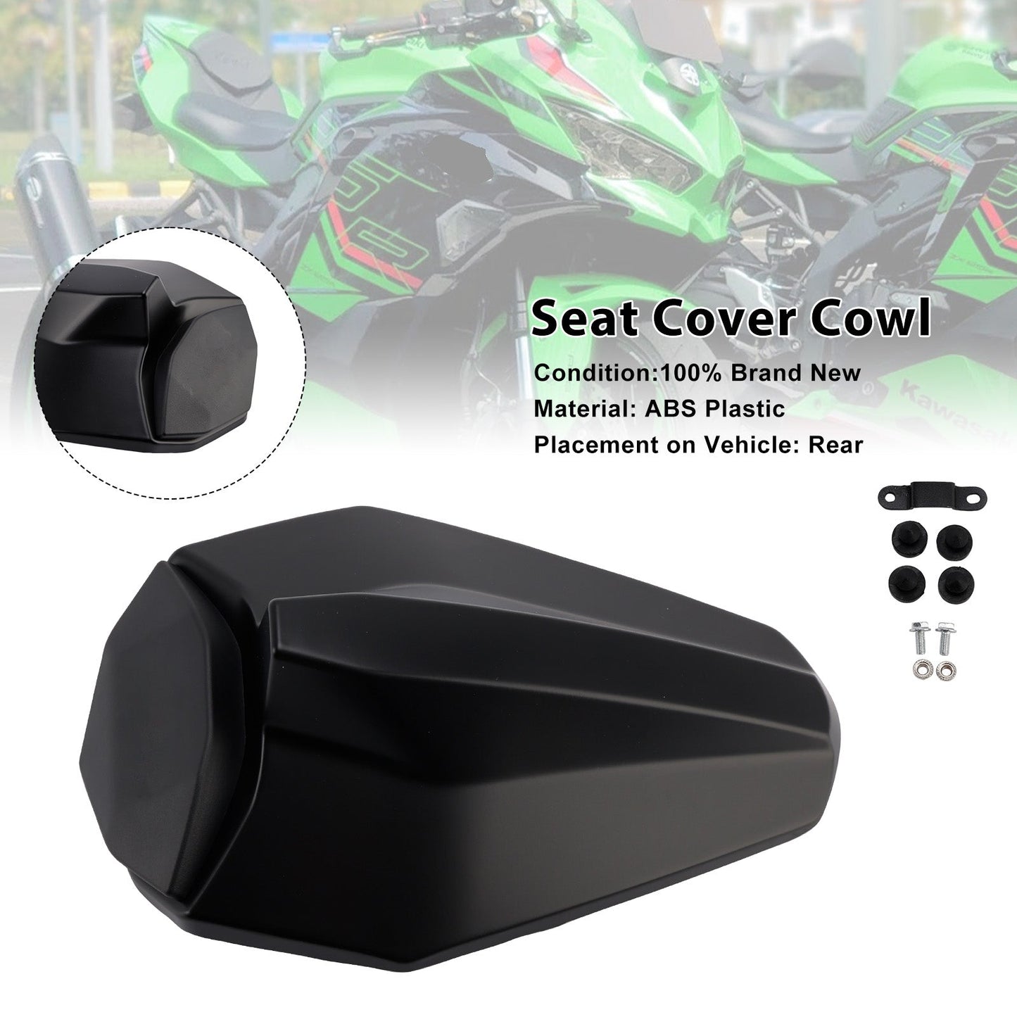 Carenatura posteriore Racing Tail per Kawasaki ZX25R ZX4R ZX4RR 2020-2025