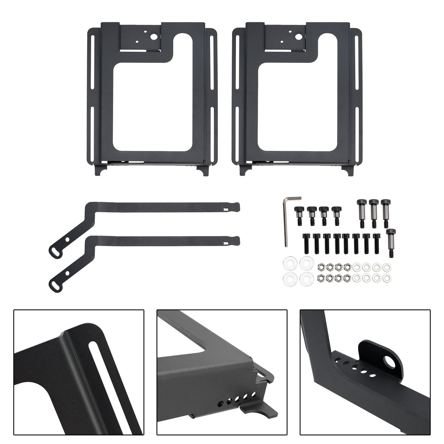 Set di basi per sedili reclinabili inferiori Polaris RZR XP Turbo 2X