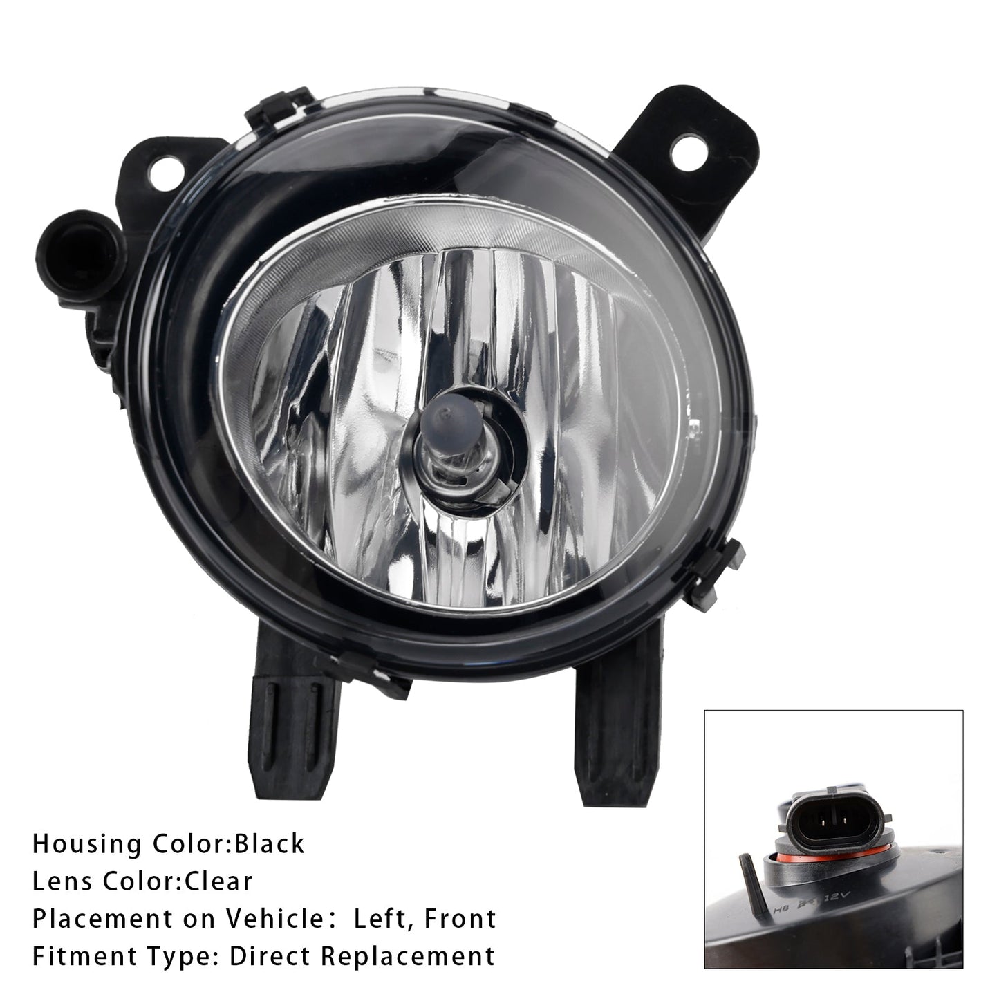 1 faro fendinebbia anteriore sinistro con lampadine per BMW F20 F21 F30 F31 F80 2011-2019