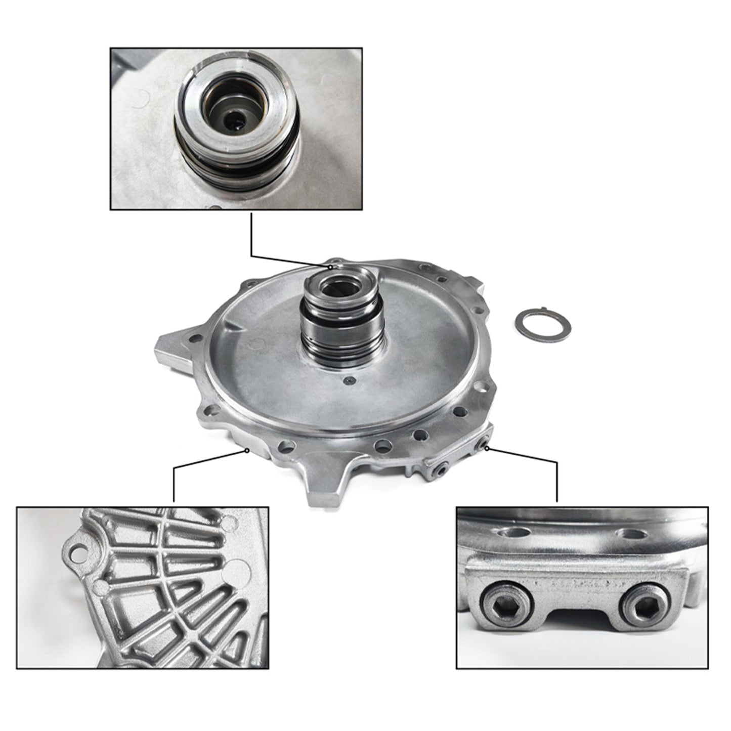 Copertura posteriore della trasmissione MAZDA CX-7 4 SP F/4WD L4 2.3L del 2011 4F27E FN4A-EL