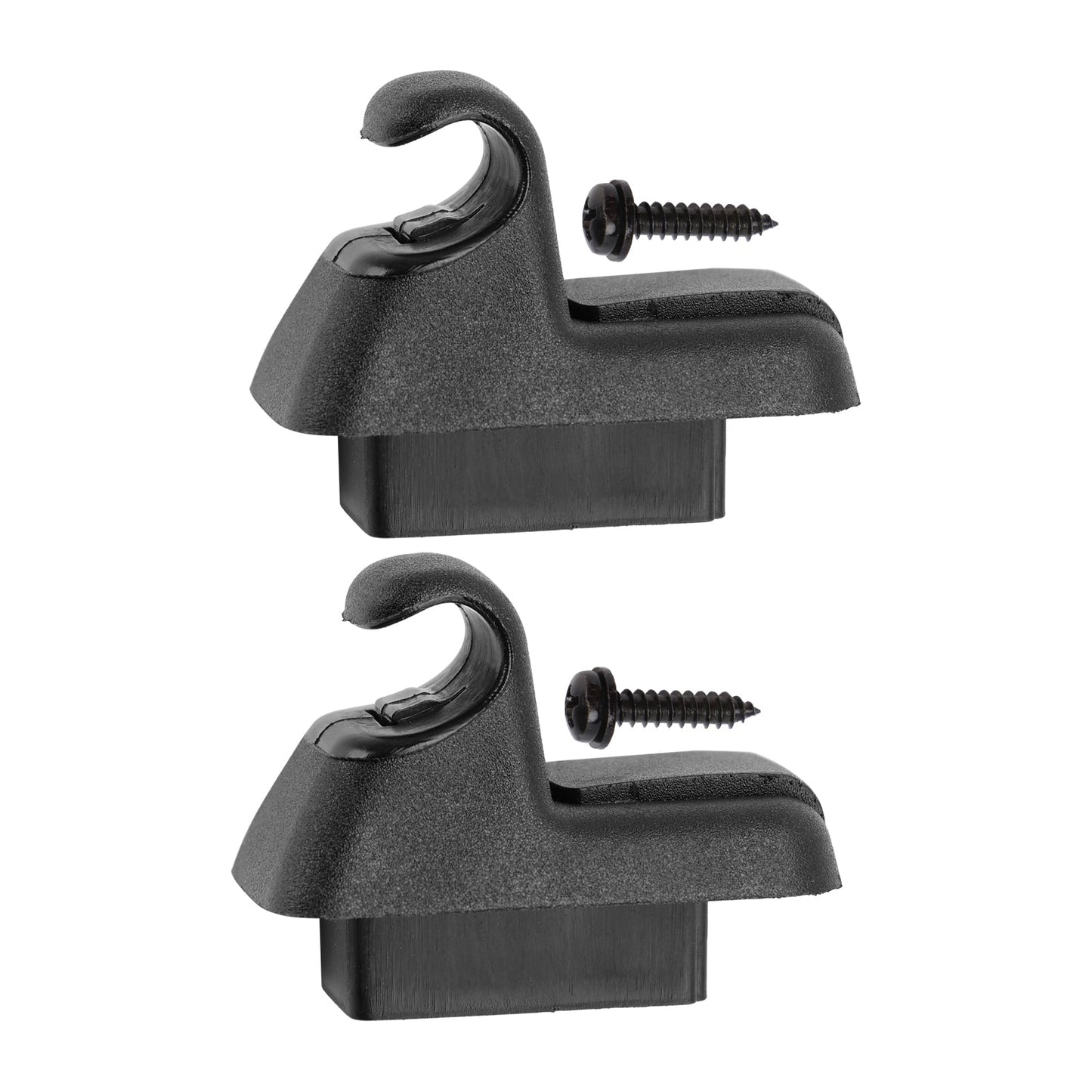 2 clip nere per aletta parasole 1RF14DX9AB compatibili con Chrysler 300 e Dodge Charger 2011-2020