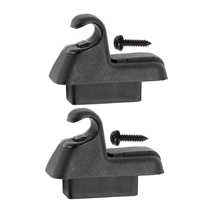 2 clip nere per aletta parasole 1RF14DX9AB compatibili con Chrysler 300 e Dodge Charger 2011-2020