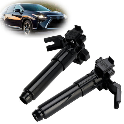 2016-2018 Lexus RX350 RX450 1 paio di ugelli lavavetri per fari anteriori