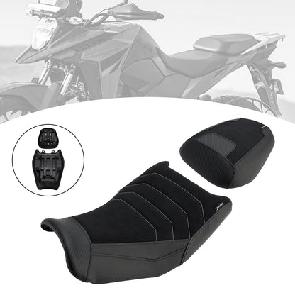 2024-2025 Per Suzuki V-Strom250Sx Parte anteriore inferiore con sedile posteriore conducente passeggero nero