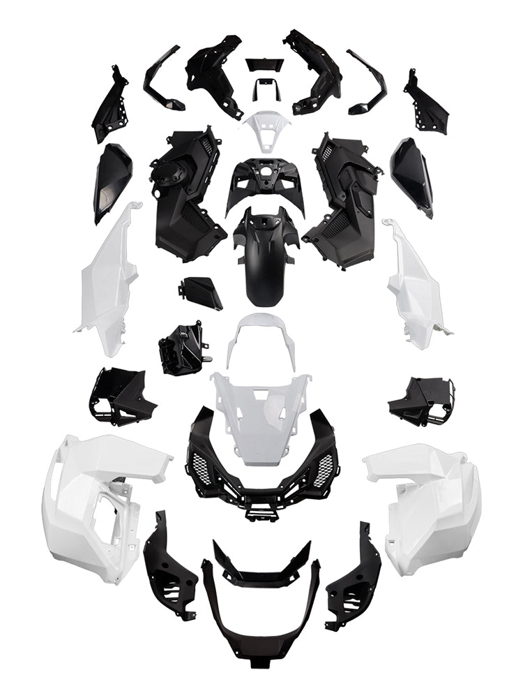 Carene in plastica stampata a iniezione, non verniciate, per Honda X-ADV 750 2025-2026
