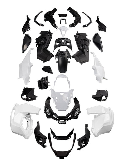 Carene in plastica stampata a iniezione, non verniciate, per Honda X-ADV 750 2025-2026