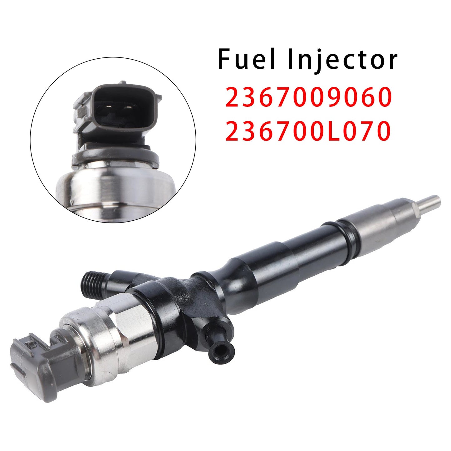 1 iniettore di carburante per Toyota Hilux Hiace 2KD-FTV 2.5L 2367009060 236700L070