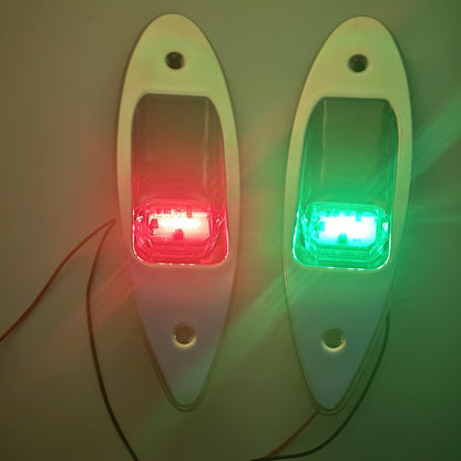 Luce di segnalazione di navigazione IP67 12-24V per barche, yacht e imbarcazioni a vela.